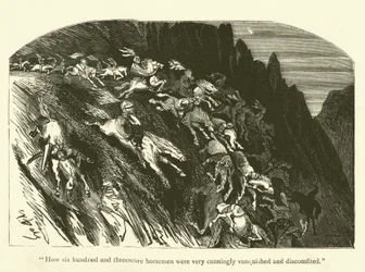 Illustrazione per le opere di Rabelais